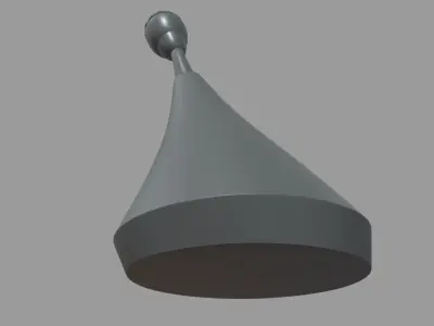 Gear Lever 05 Low-poly 3D model