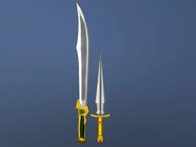 Loki Dagger and Sylvie Blade - Loki DisneyPlus Series 3D print model