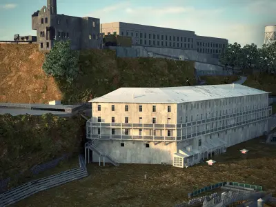Alcatraz 3D model