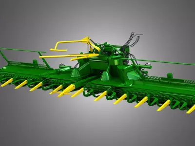 Harvester Tool 3D model