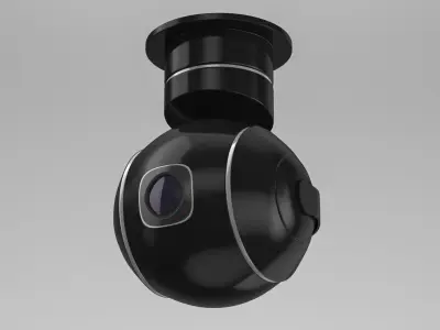 Security Camera 08 3D model