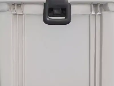 Heavy Duty Plastic Storage Container Low-poly 3D model