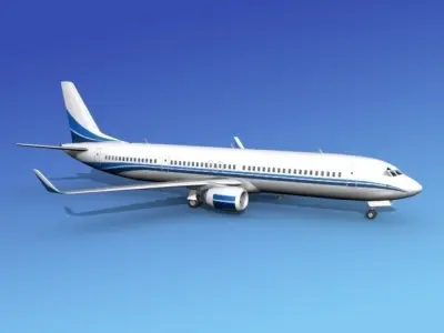 Boeing 737-900ER Corporate 5 3D model