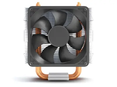 CPU Cooler 3D model