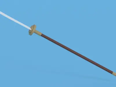 Cartoon Chinese Pu Dao 3D model