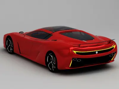 VW w12 Syncro Free 3D model