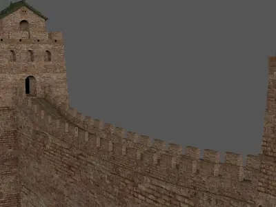 Great Wall of China 3D model