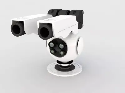 Sci-Fi Weapon B 3D model