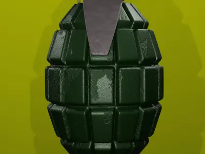 Hand Grenade  Free 3D model
