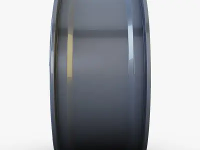 Style 138 wheel ferric gray Mid Poly Low-poly 3D model