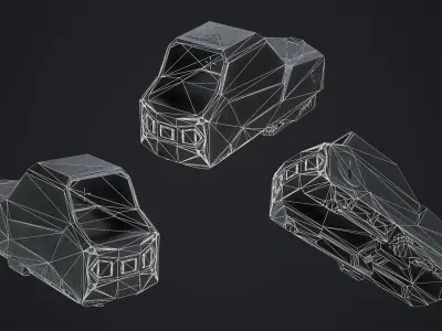 RDS Hartman MH1 Low-poly 3D model