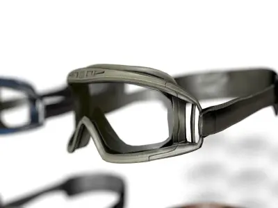 Military Gear Equipment Goggles Game Ready Low-poly 3D model