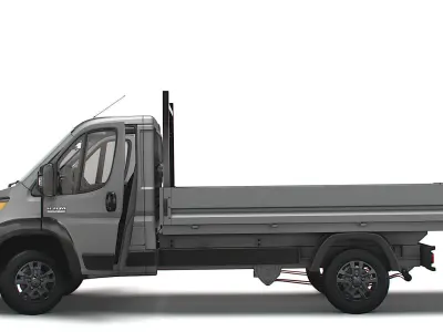 RAM Promaster SingleCab Tipper HQInterior 2023 3D model