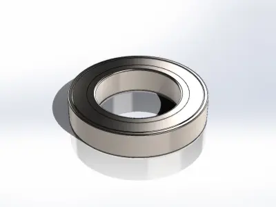 Rolamento Esferas SKF S7011 ACDGB P4A Angular Ball Bearing 3D model