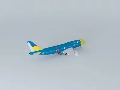 Royal Airways Boeing 747 8i Free 3D model