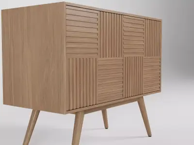 Accent Cabinet Free 3D model