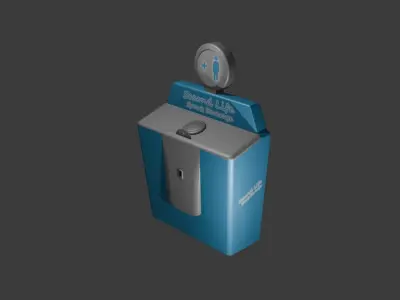 Call of Duty Style Perk Machines Free low-poly 3D model