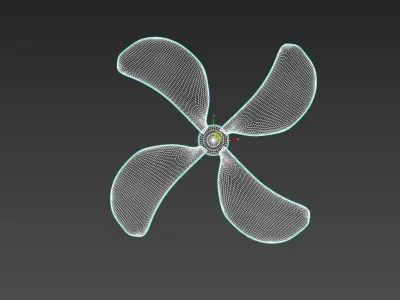 Propeller 3D model 3D model