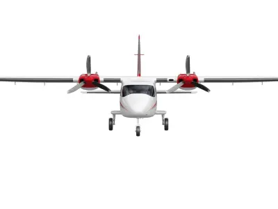 Tecnam P2012 STOL 3D model