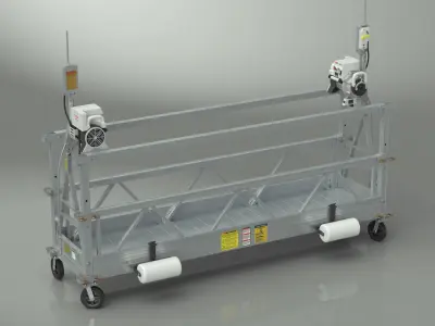 Window Cleaning Platform 3D model purchase