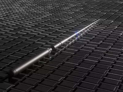 Fishing Rod without line Free low-poly 3D model