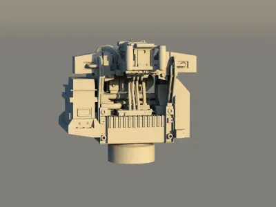 REMOTE CONTROLLED WEAPON STATION Free 3D model
