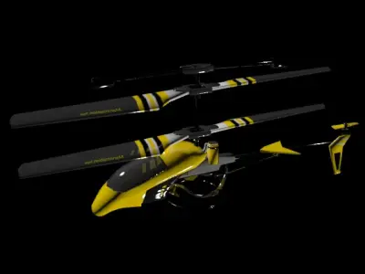 RC Helicopter AAA 3D model