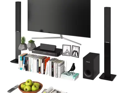 Living Room Modern 3D model