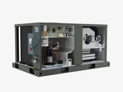 Commercial Generator 3D model