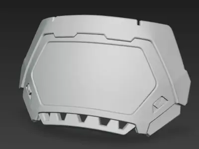 UA Viator shoulder-Halo Infinite 3D model