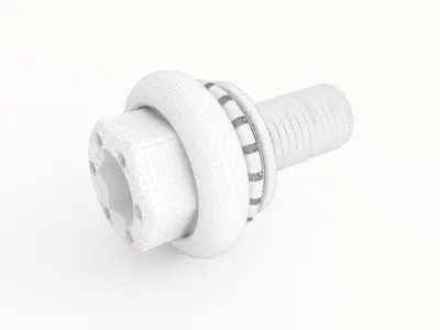 Screw 36 3D model