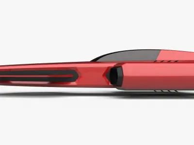 Racing Spaceship Antares 3D model