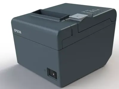 Receipt Printer 3D model