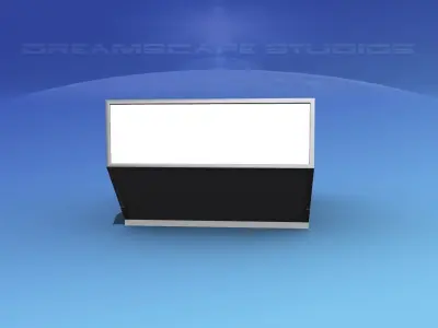 IATA 28G Air Cargo Container  Low-poly 3D model