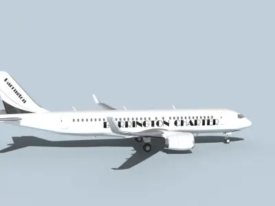 Bombardier CS100 Barrington 3D model