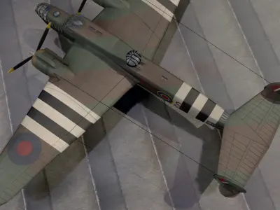 Armstrong Whitworth Albemarle ST Mk-5 3D model