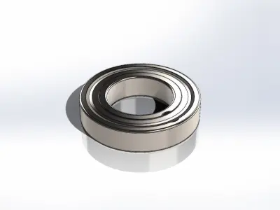 Rolamento de Esferas SKF 211-2Z Ball Bearing 3D model