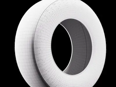 Good Year Wrangler off road tire 3D model