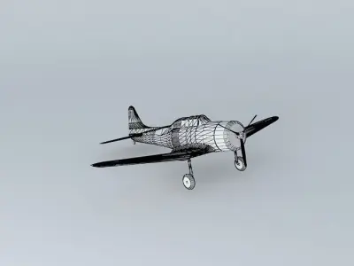 Douglas SBD Free 3D model