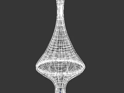 colorful modern vase set Free 3D model