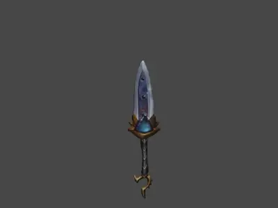 Zeloeman Sword A 61 Low-poly 3D model