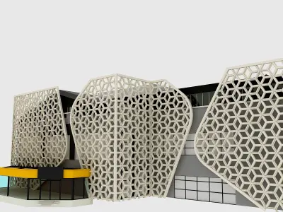 The Mall building 3D model