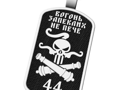 Soldier badge 3D print model