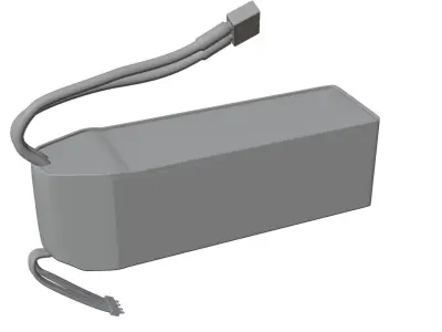 LIPO BATTERY 3D model