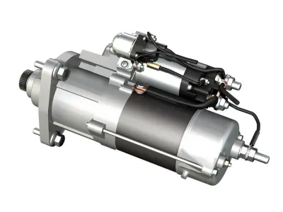 Starter Motor 02 3D model