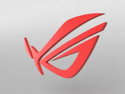 ROG Logo version1 003 Free low-poly 3D model