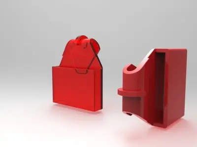 Buckle plastic case Free 3D model