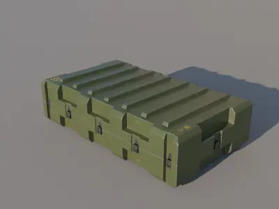 SMG Box Free low-poly 3D model