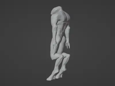 Insectoid warrior 3D model