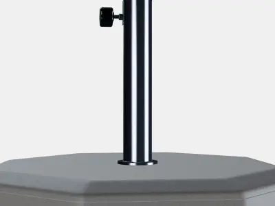 HUVON parasol base 3D model